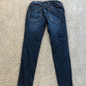 Free people skinny blue jeans in 24